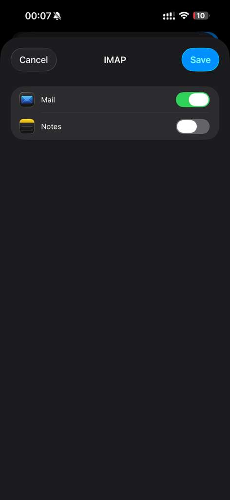 Step 8: Save Account