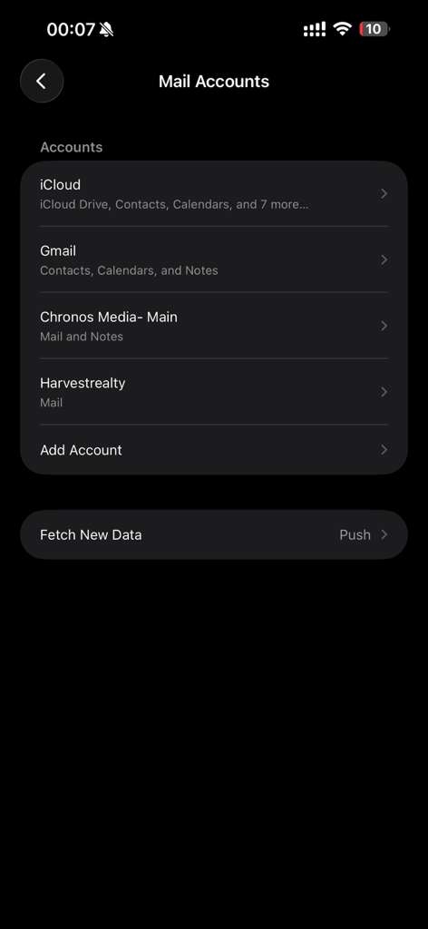 Step 9: Account Added