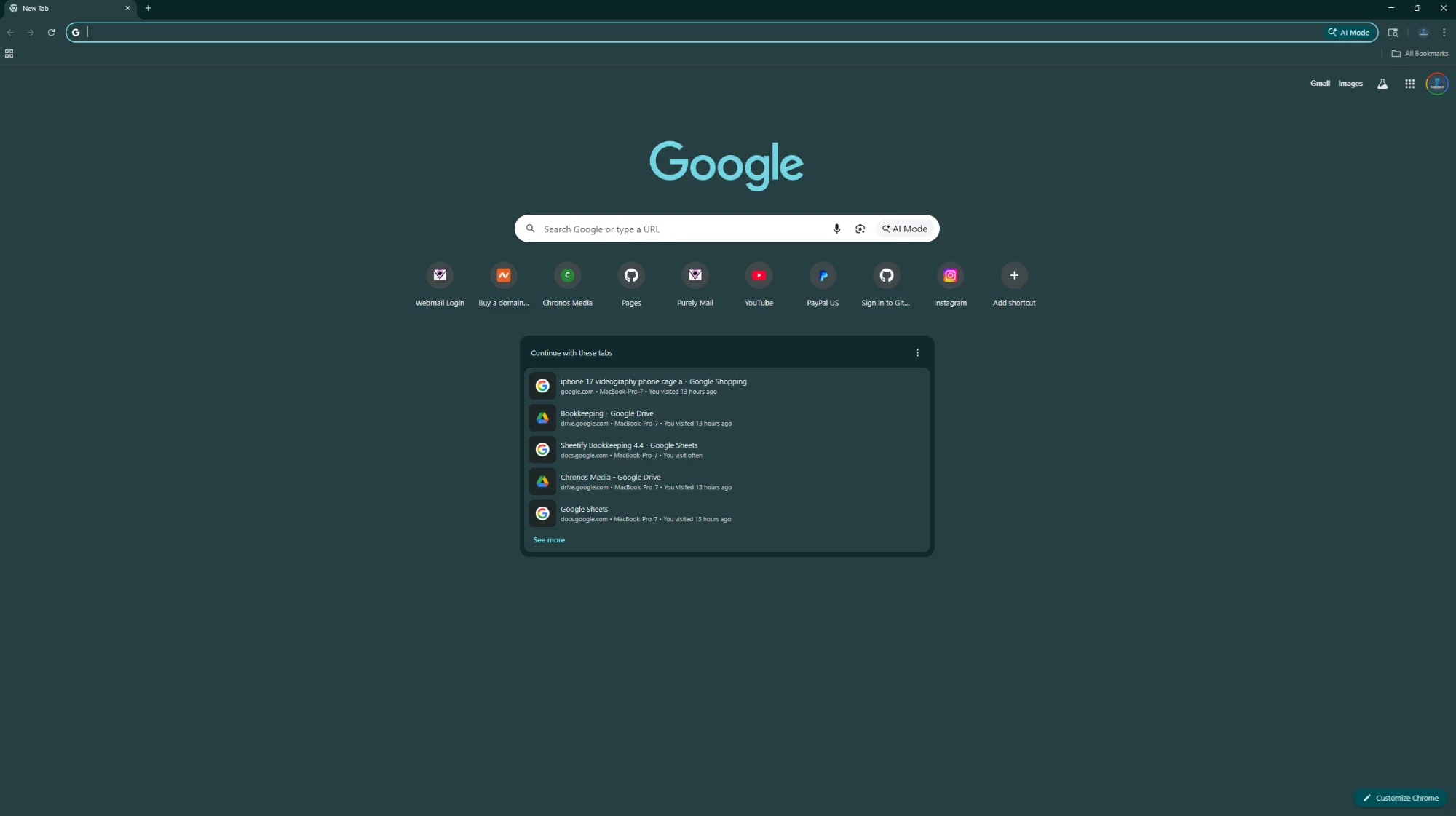 Step 1: Open Browser