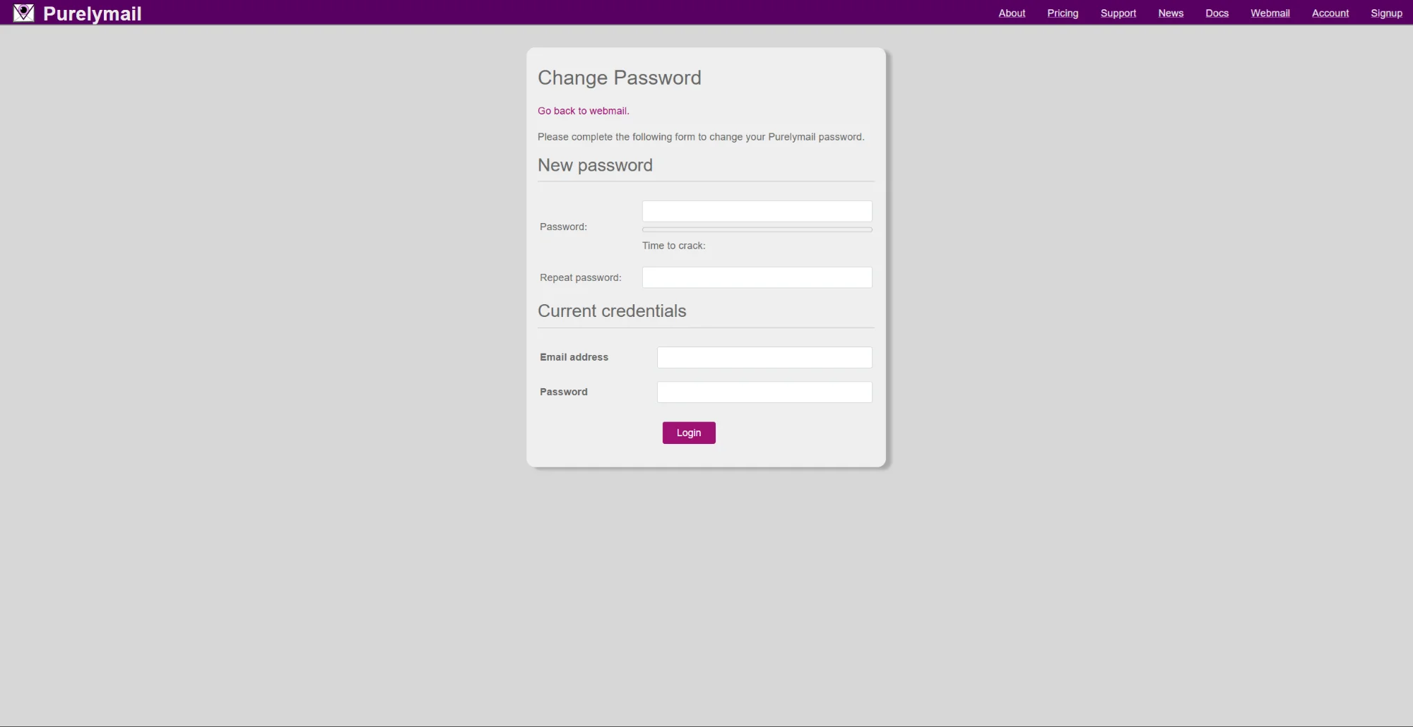 Step 7: Change Password